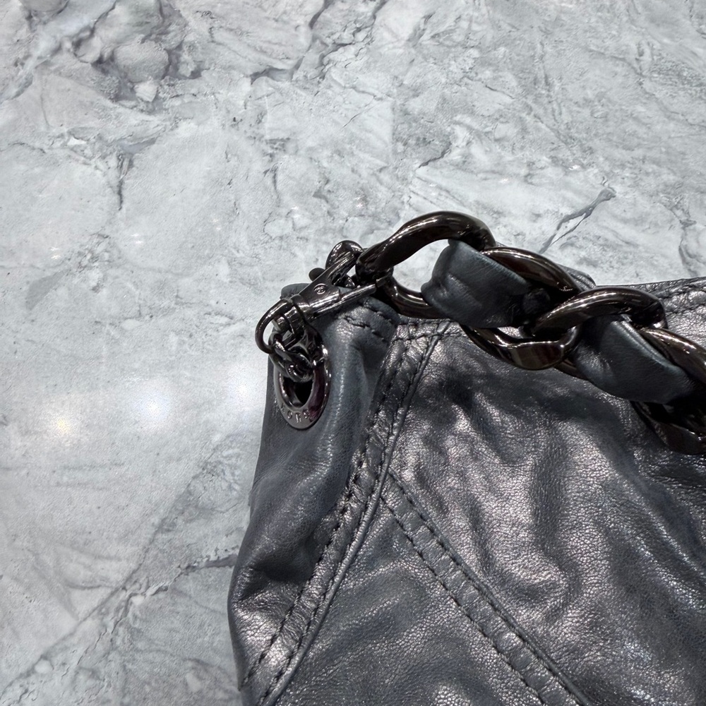 Michael Kors Metallic Hobo Bag - Picture 2 of 8